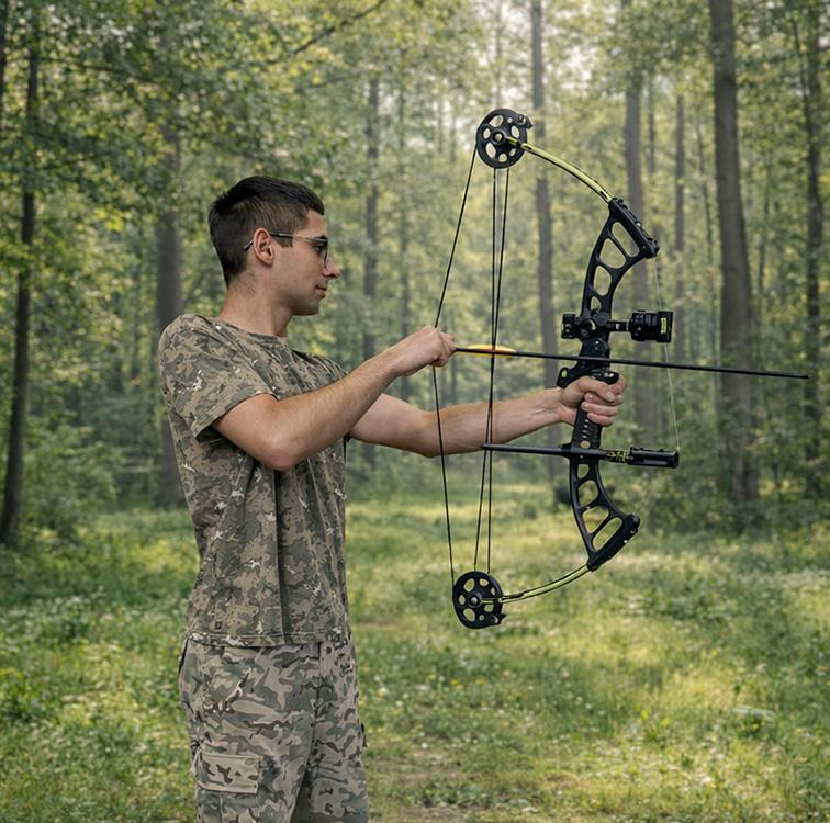 Kipróbáltuk a Man Kung MK-CBA5BK vadászíjat