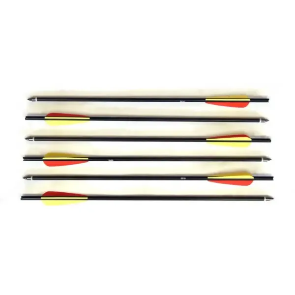 Man Kung 20 inch aluminium crossbow bolts black 6-pack (Ø9mm)__alap__01